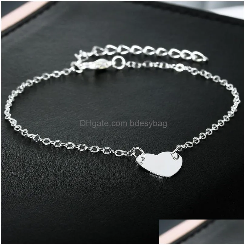 fashion heart cuff bracelets for women girls gold silver color metal bracelet statement jewelry wholesale