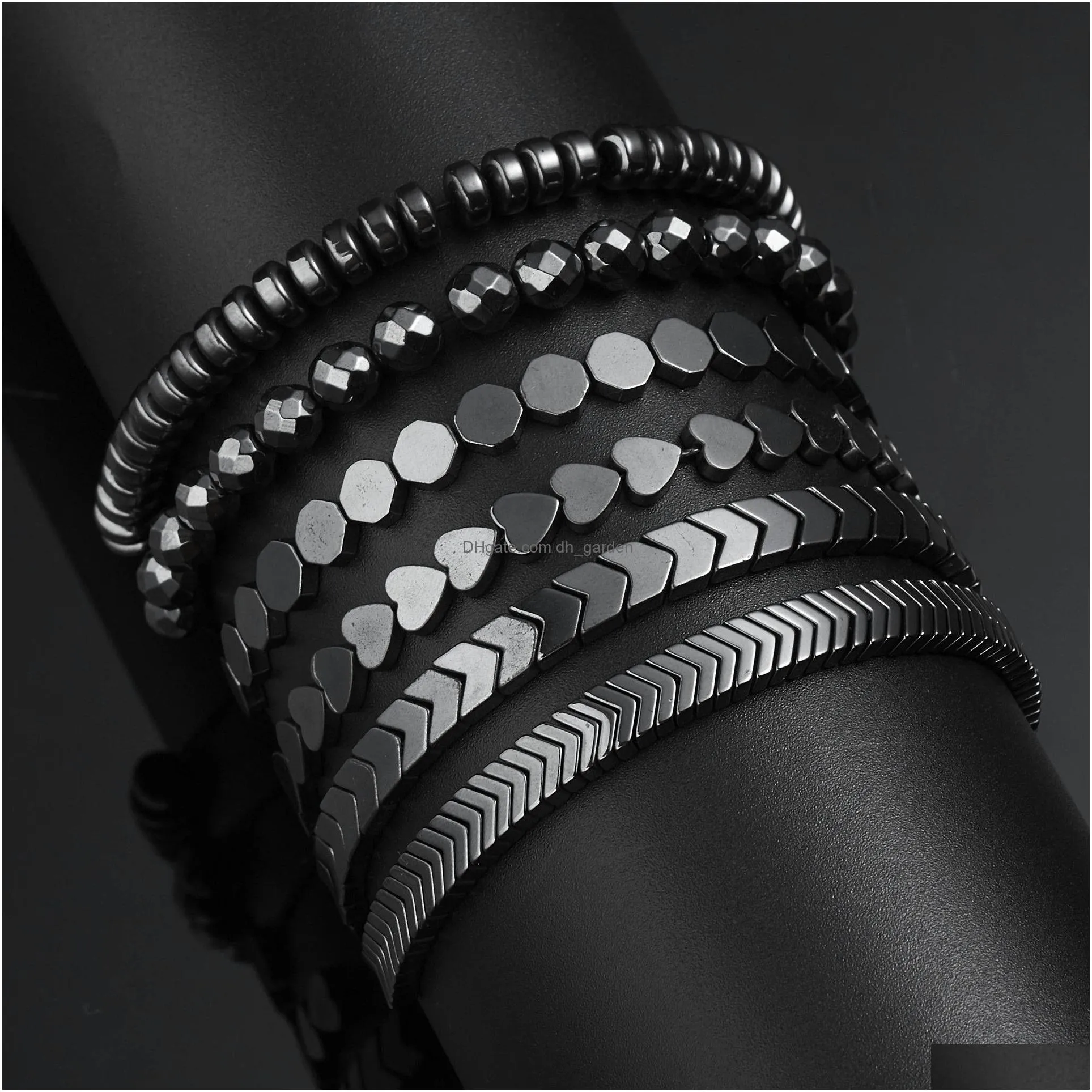 magnetic therapy health care loss weight effective black stone bracelets slimming stimulating acupoints arthritis pain relief