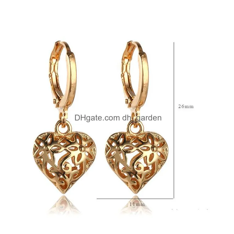 fashion retro big dangle earring statement womens exaggerated geometric metal drop earrings charm women trendy jewelry