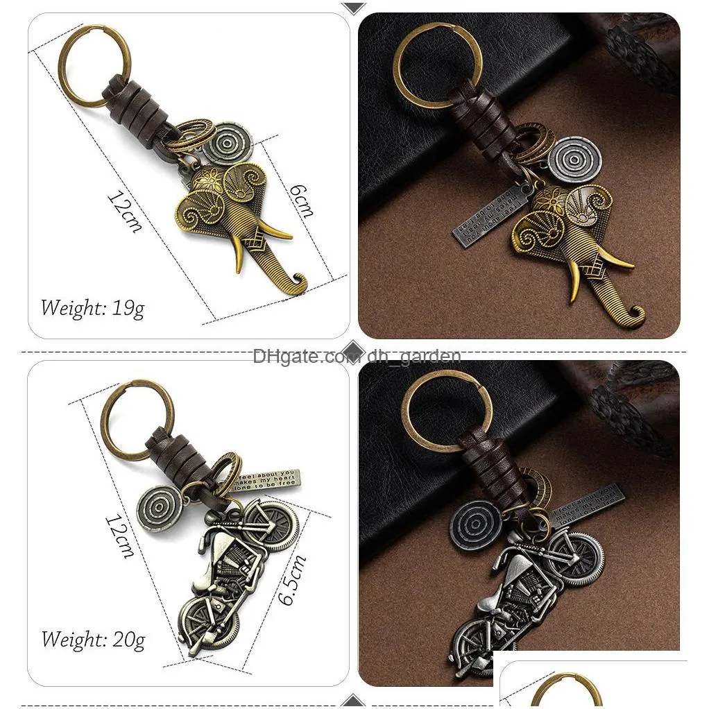 fashion car keychains lovers couple keychain bags music guitar elephant skateboard hat bicycle for key ring tags gifts