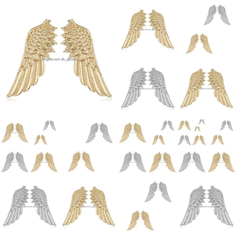 hot retro angel wings brooches mens badge brooch pin snake brooches lapel medal women shirt collar clothing accessories