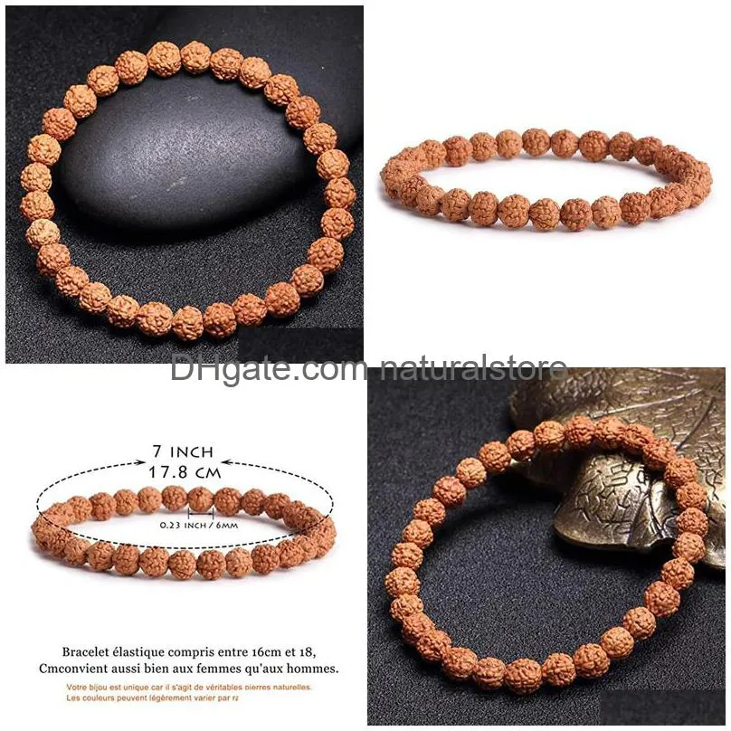 nature vajra bodhi rudraksha bracelets men meditation mala bead bracelets for women jewelry prayer tibetan buddhism bracelet