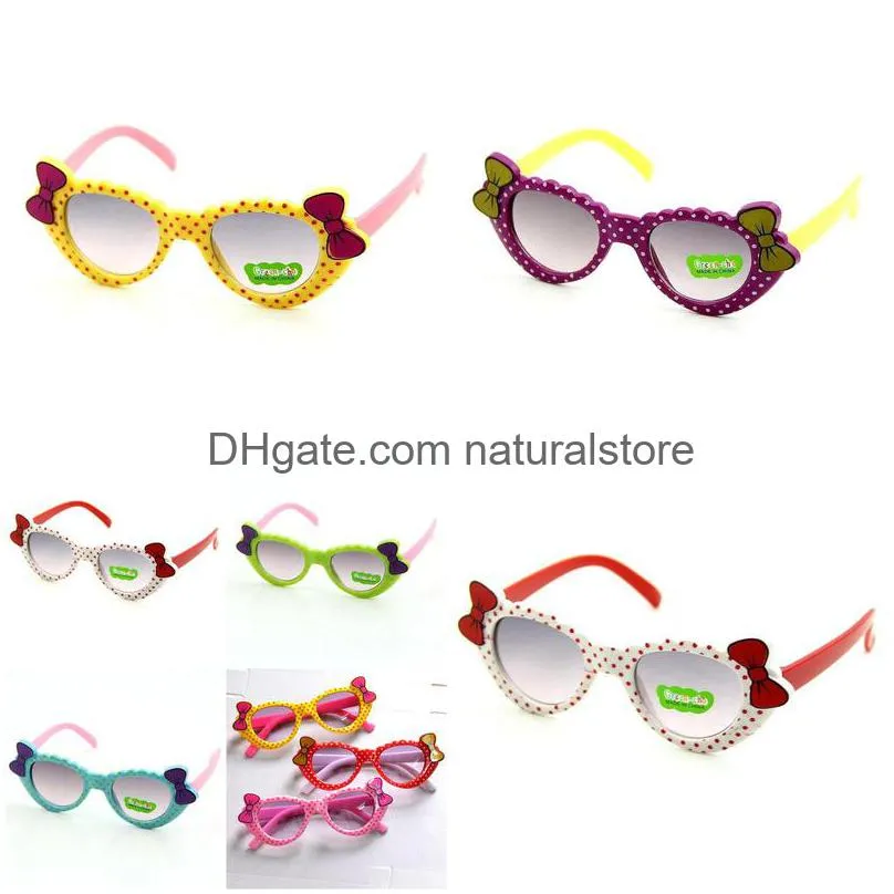 childrens eyewear love heart girls kids sunglasses summer uv400 plastic sun glasses for girls