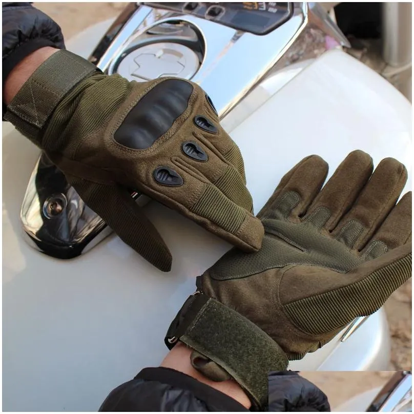 quality military motorcycle gloves full finger outdoor sport racing motorbike motocross protective gear breathable glove 250w