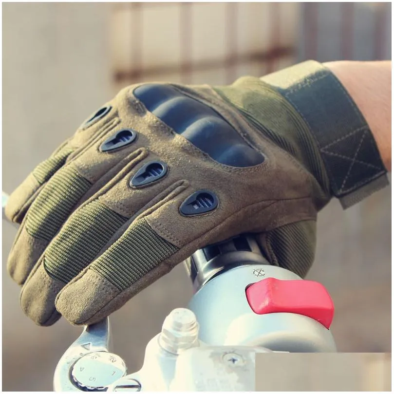 quality military motorcycle gloves full finger outdoor sport racing motorbike motocross protective gear breathable glove 250w