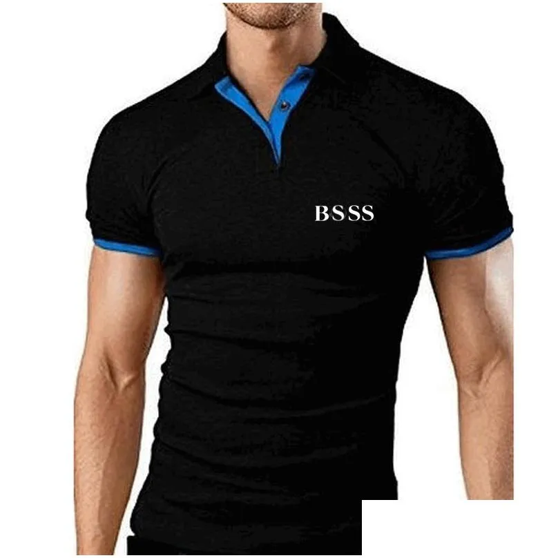 correct style man designers clothes mens tees polos shirt 2022 fashion brands bos summer business casual sports tshirt running outdoor short sleeve