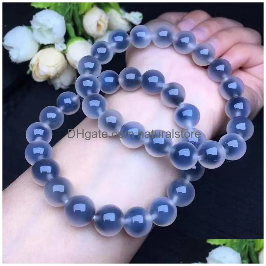 luxury foggy beads couple bracelet for women men long distance relationship gifts romantic neon jewelry black lives matter