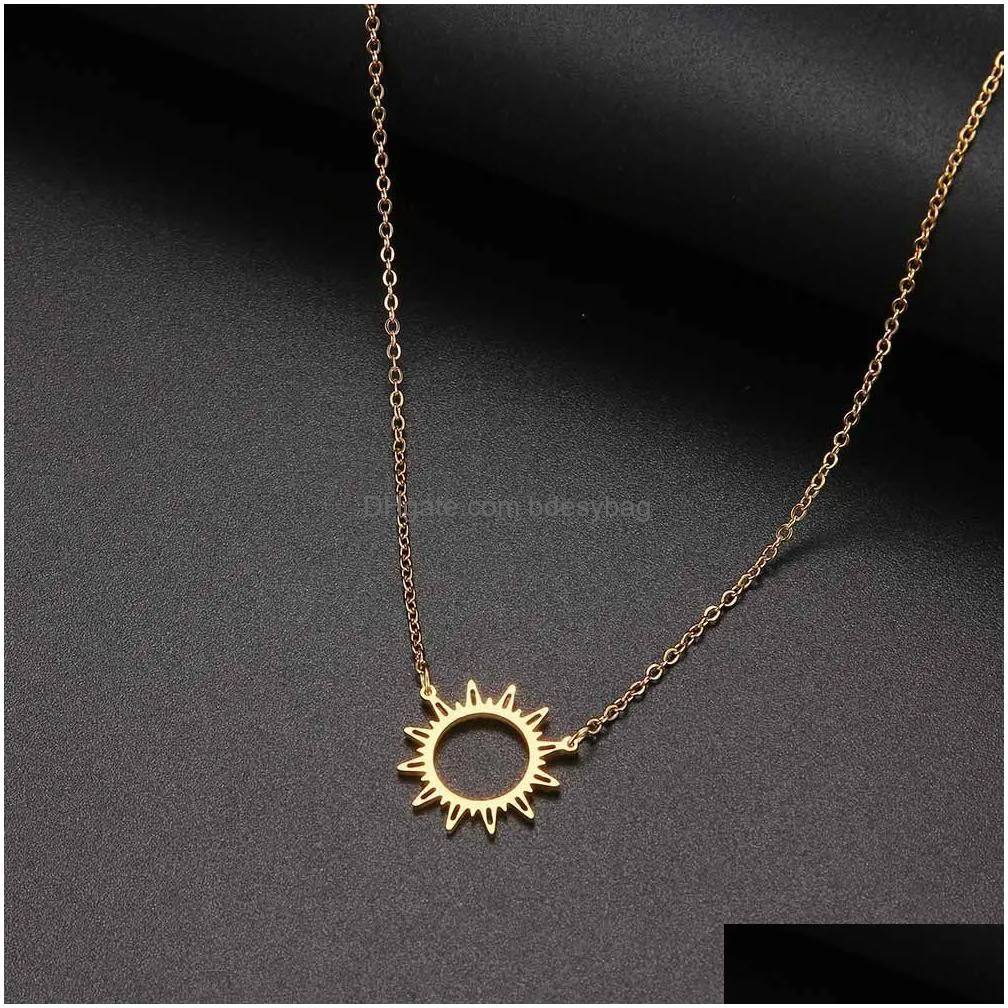 necklace blessing gift card small dainty gold sun god light with rope pendant chain classy costume choker jewelry