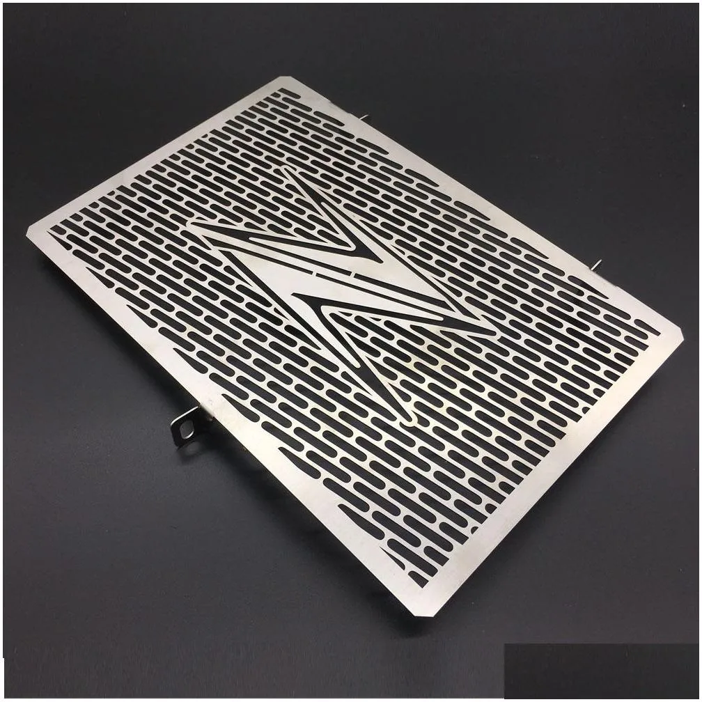 motorcycle silvery carbon radiator grille cover stainless steel mesh for kawasaki z750 z800 zr800 z1000 z1000sx 201220165119289