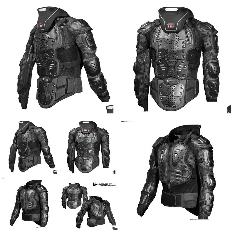 ghost racing offroad motorcycle armor coat racing riding elbow protector and protective neck hj041184453