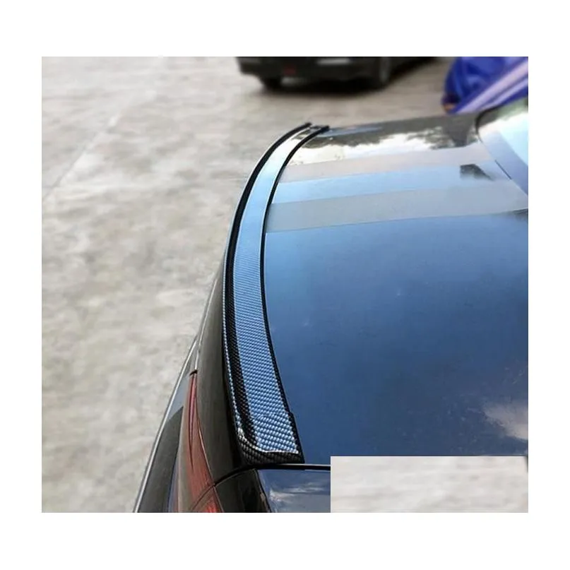 15m carstyling 5d carbon fiber spoilers styling diy refit spoiler for bmw e34 e39 e46 e53 e70 e87 e90 e91m m3 g30 x5 f10 f205707112