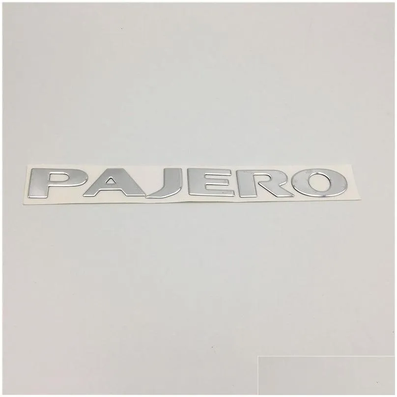  for mitsubishi pajero v31 v32 v33 letters rear boot trunk tailgate emblem badge logo nameplate8994526