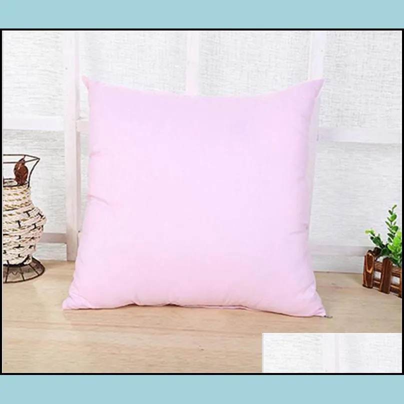 9 styles home sofa throw pillow case multicolor polyester chair back cushion car office decorations holiday party gifts