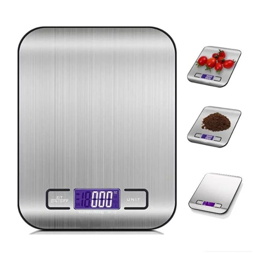precision digital scales kitchen baking scale weight balance portable mini electronic scales 5000g/1g