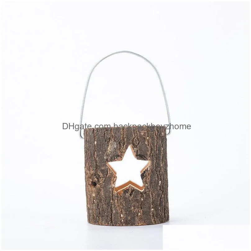 wooden tealight candle holder christmas tree snowflake heart star shaped tealight candle holder valentine day home decoration
