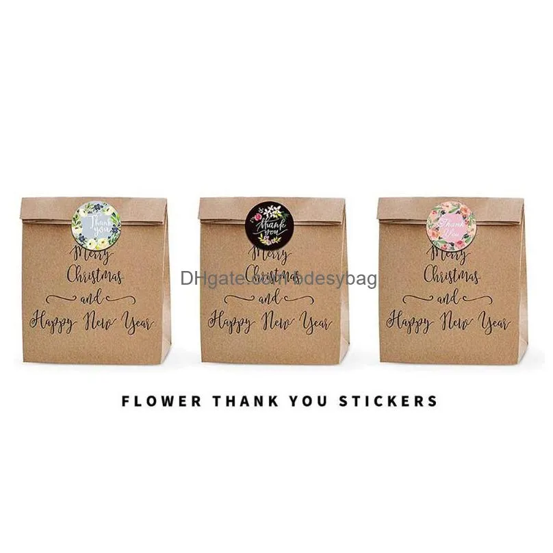 gift wrap paper label sticker thank you hand made stickers for scrapbook stationery wine bottle envelope decoration supplies