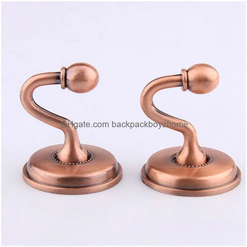 curtain coat hook metal curtain holdback wall mount hook zinc alloy coated clothes towel hat peg door wall window hanger