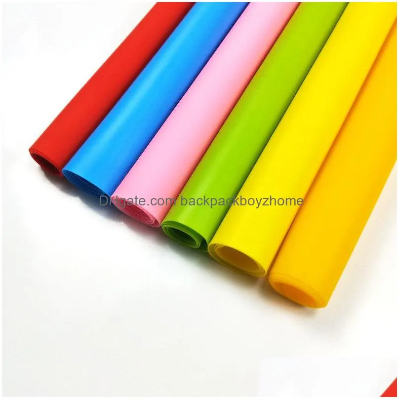 40x30cm silicone mats rolling dough baking pad heat insulation pastry kneading antislip pad kids table placemat