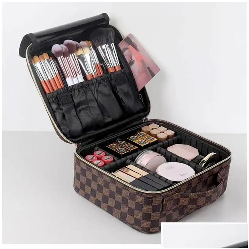 cosmetic bags cases portable oman vintage presbyopia clapboard makeup box furniture storage toiletry bag drop delivery lage accesso