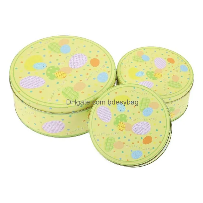 gift wrap set easter candy boxes containers cookie round shape casesgift