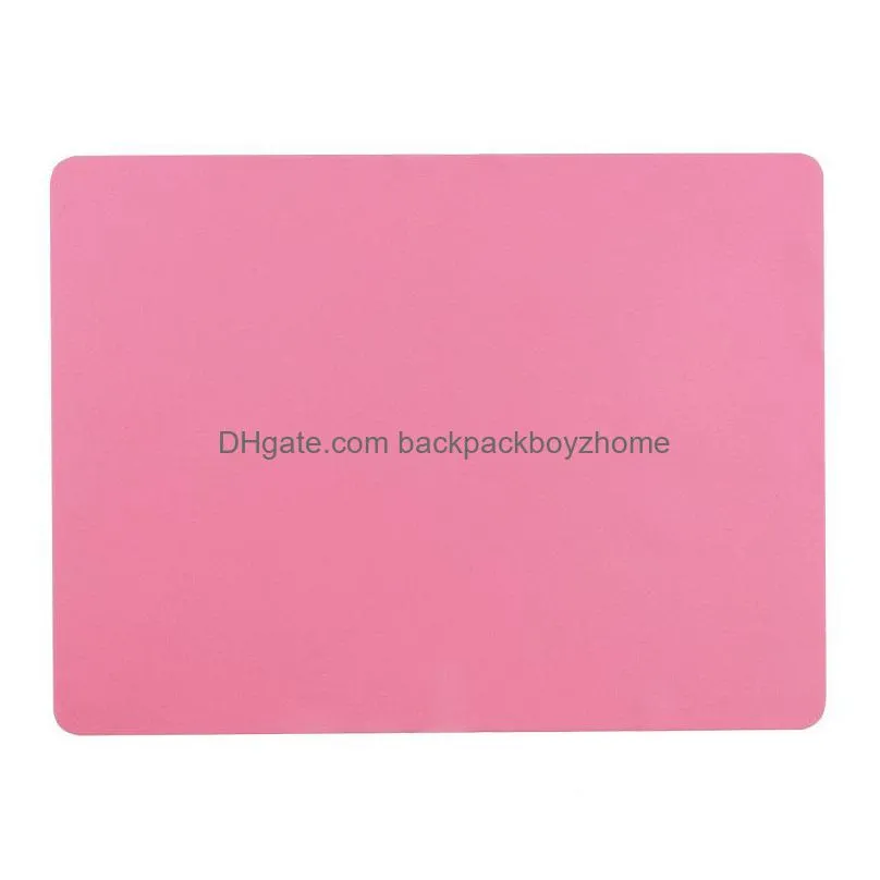 40x30cm silicone mats rolling dough baking pad heat insulation pastry kneading antislip pad kids table placemat