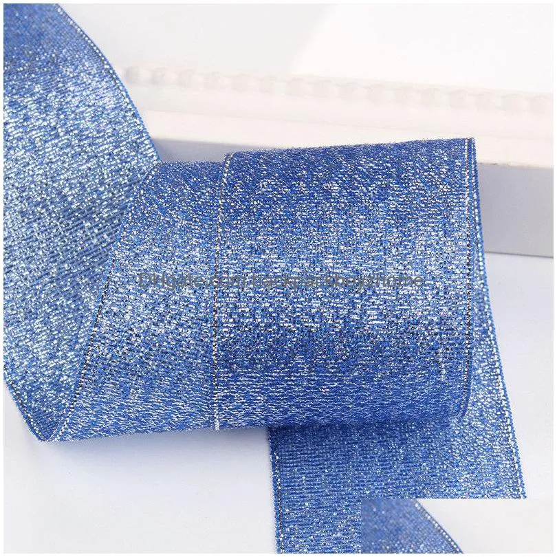 glitter ribbons flower gift birthday cake festival present wrapping glitter ribbons diy handmade supplies ribbons 34colors