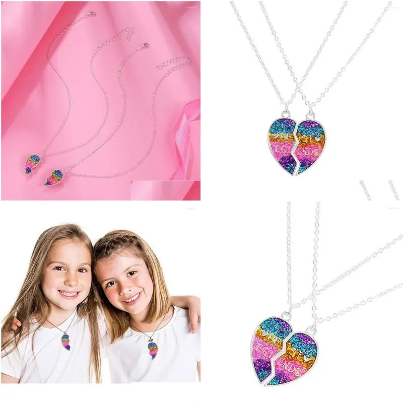 pendant necklaces 2x alloy necklace jewelry pendents workmanship compact size decoration diy prop children accessories sweet gift