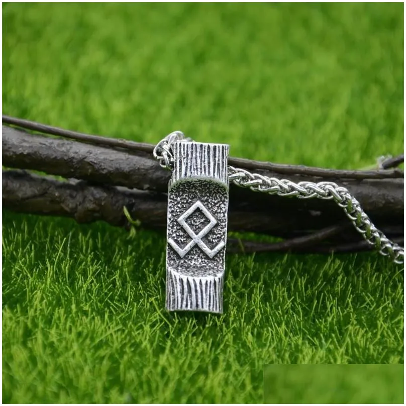 pendant necklaces  rune amulet talisman jewelry male necklace norse runes protection womens accessories droppendant