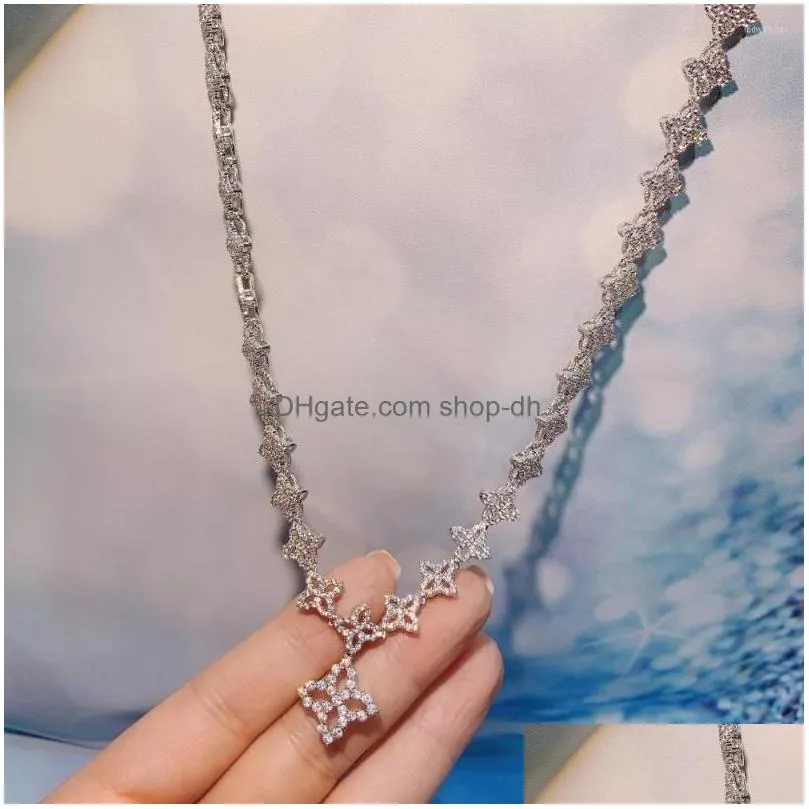pendant necklaces hibride trendy cute choker necklace for women gold silver color clavicle chain 2022 fashion female jewelry bijoux