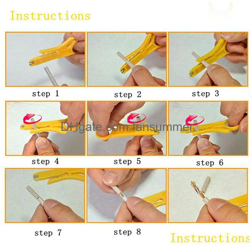 wire stripper crimper pliers crimping tool cable stripping wire cutter crimpatrice tool parts