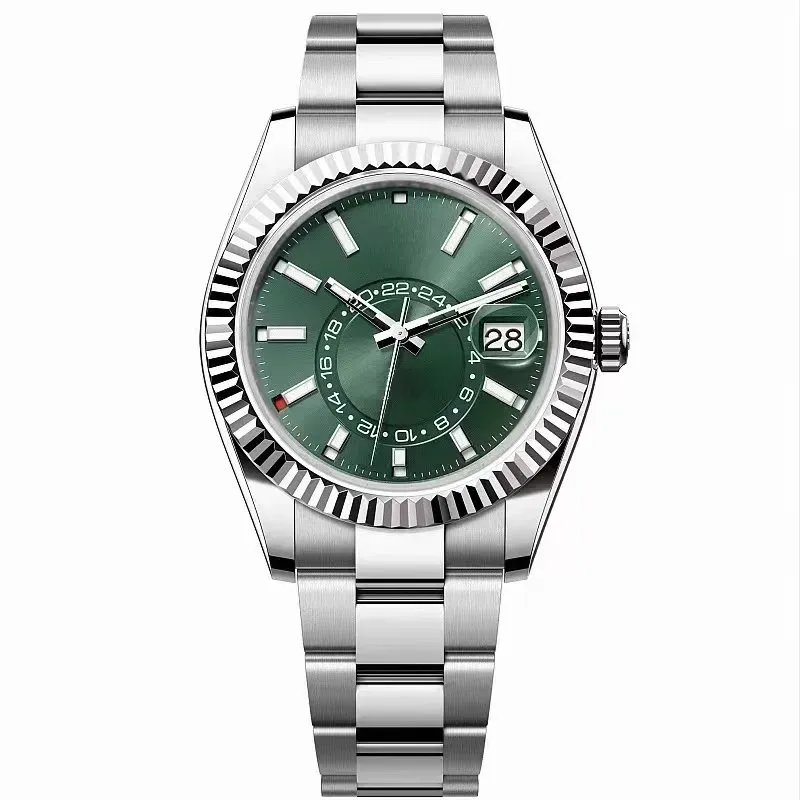 2023 gmt men watches designer watch gold movement wristwatches Sapphire stainless steel 2813 machinery sports wristwatch with original box aaa u1