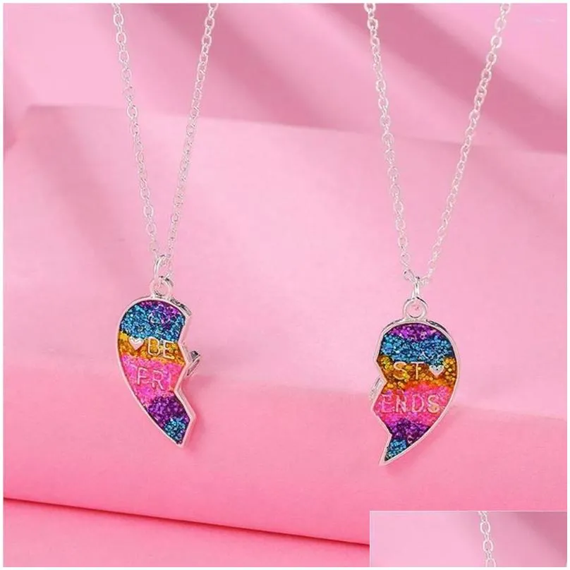 pendant necklaces 2x alloy necklace jewelry pendents workmanship compact size decoration diy prop children accessories sweet gift