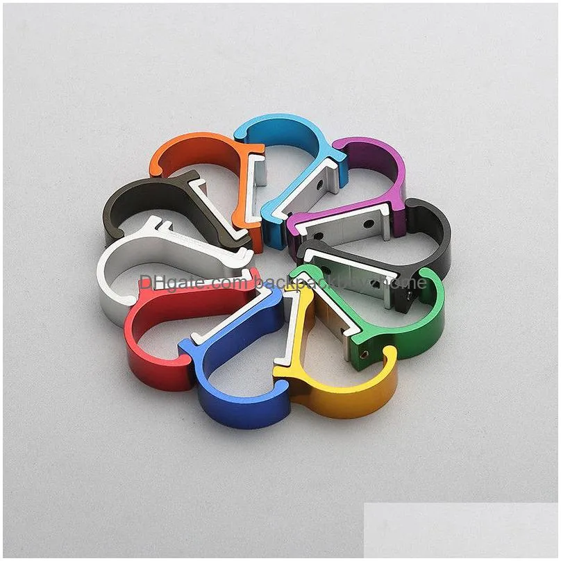 aluminum clothes hook candy color coat towel robe hanger home storage coat hook bathroom kitchen accessories