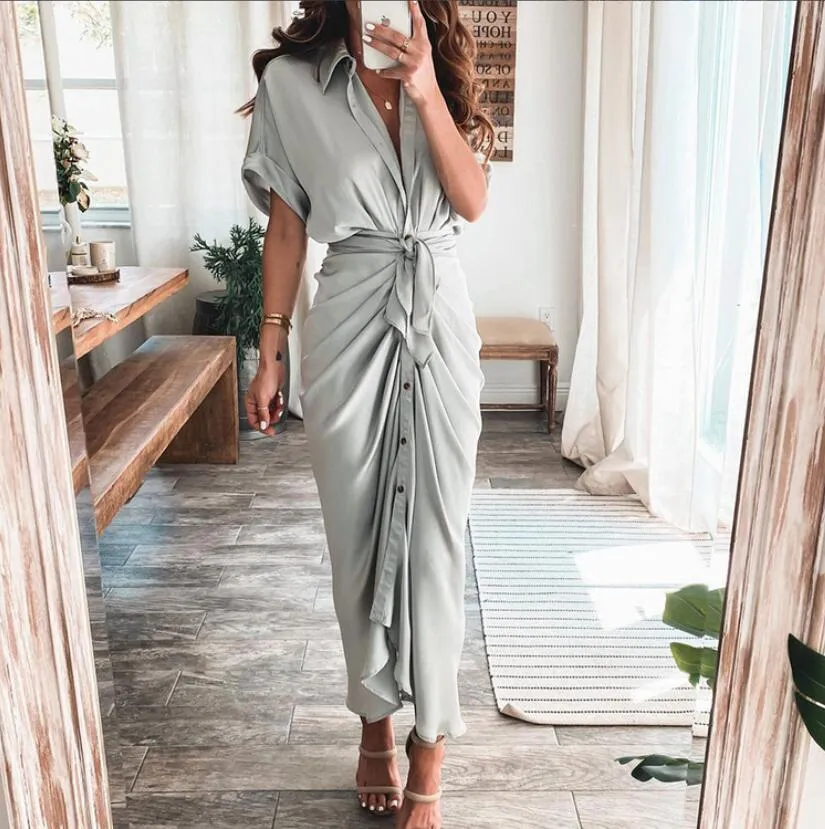 retail women shirt dresses designer commuting plus size s3xl long dress fashion forged face clothing