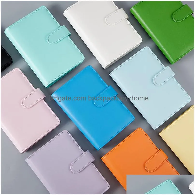 DHgate.com:Notepads A6 Empty Notebook Binder Notepad Loose Leaf ...