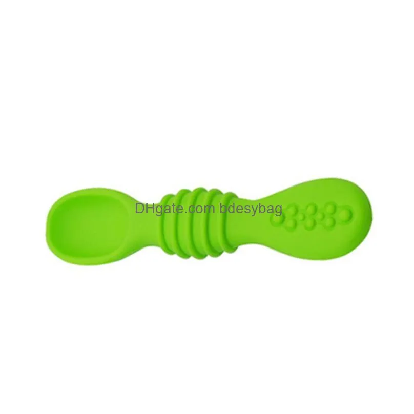 silicone baby spoons bpa microwave dishwasher safe babies and toddlers self feeding scoop