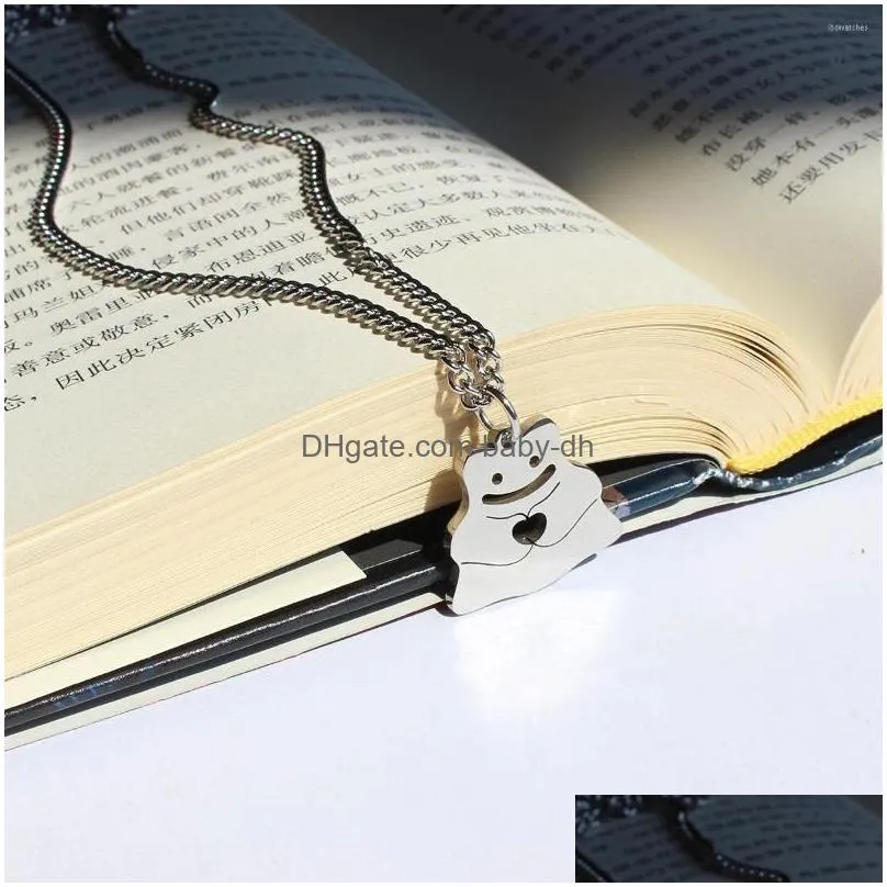 pendant necklaces in japanese anime cartoon cute changeable monster pattern necklace for girls titanium steel accessory gift