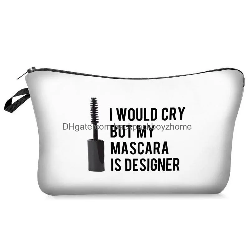 toiletry bag digital bride makeup bags letters digital printing wedding cosmetic bag makeup pouch gift bag for brides