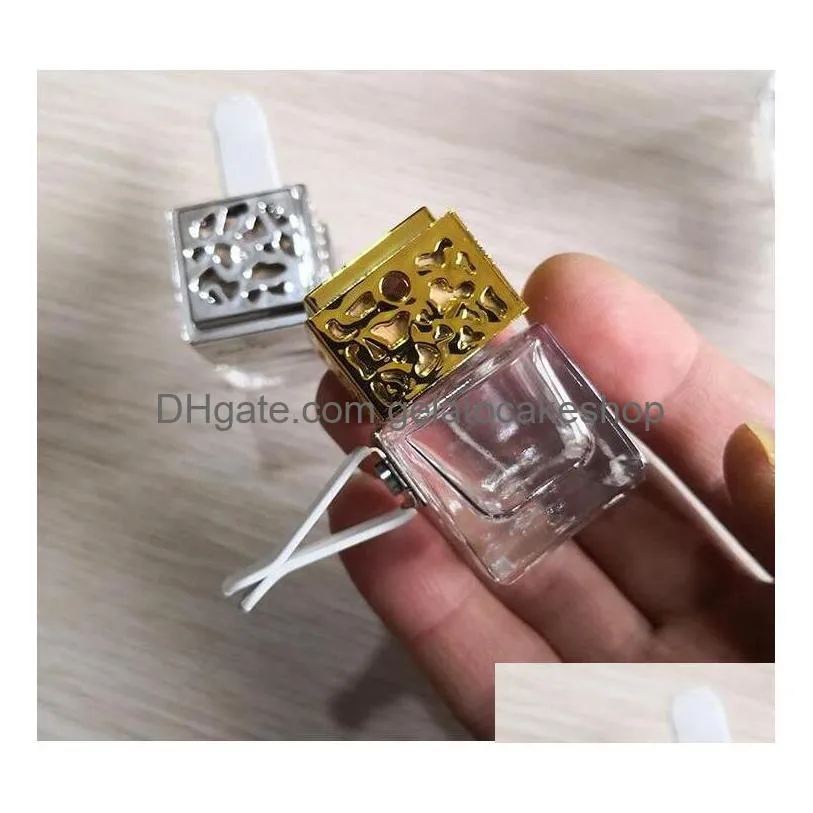 cars charge aromatherapy perfume bottle essential oil diffusers clips air freshener car fragrances clip empty glass bottles