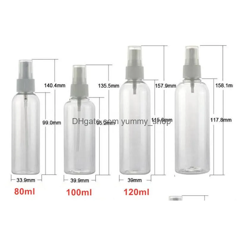 plastic spray bottles 1 oz 30ml empty fine mist sprayers travel perfume atomizer for cleaning solutionsspray bottles whiteaddclear