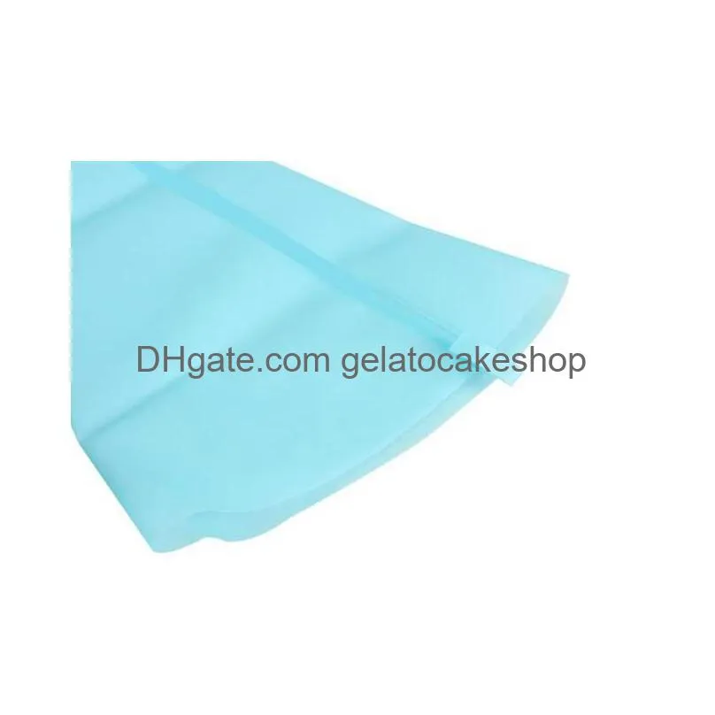 wholesale cake decorating tools length pastry bag silicone icing piping bag cream cake decorating tool