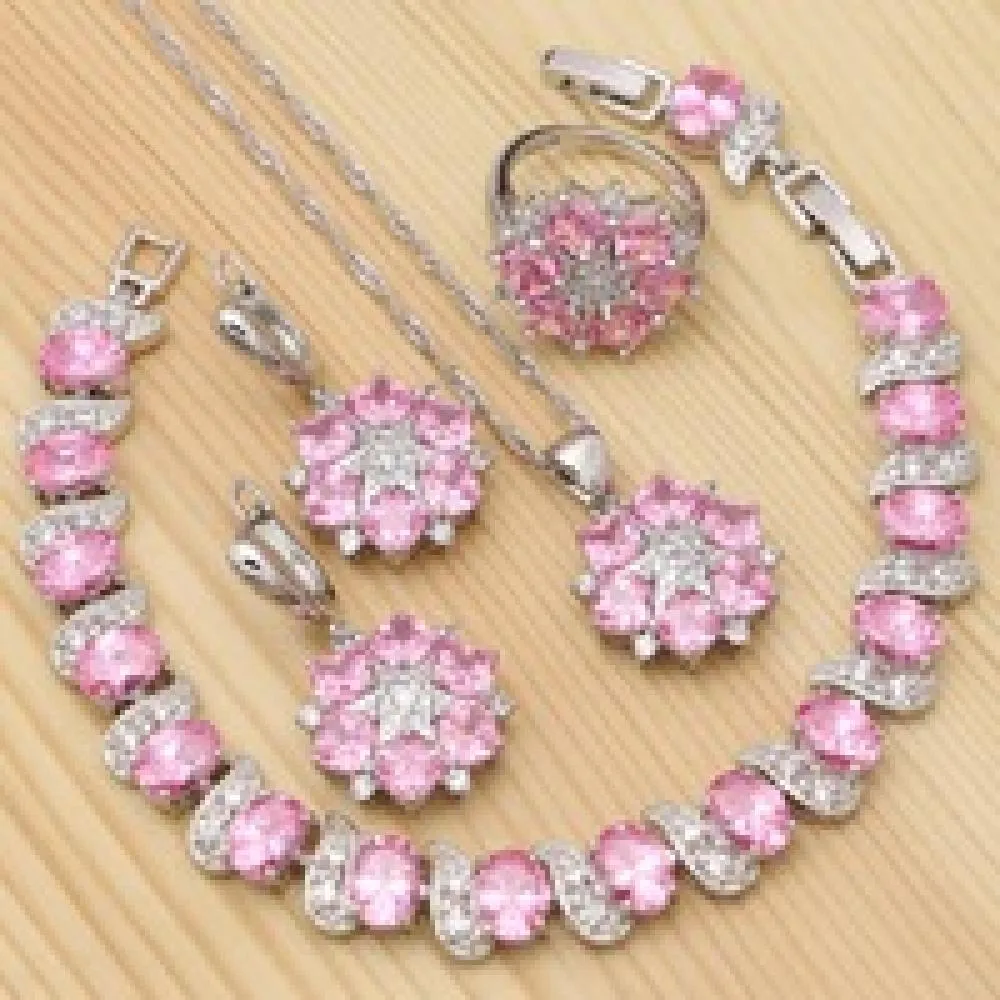 925-Silver-Bridal-Jewelry-Set-For-Women-Pink-Cubic-Zirconia-White-Crystal-Ring-Bracelet-Necklace-Pendant.jpg_200x200