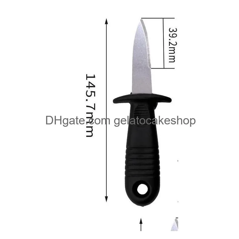 kitchen tools wood handle oyster knife stainless steel oyster knives food utensil tool