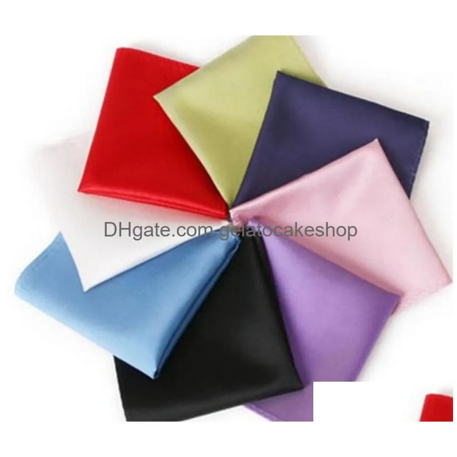 fashion hankerchief pocket square napkin kerchief mocket mens noserag for cocktail party wedding party christmas