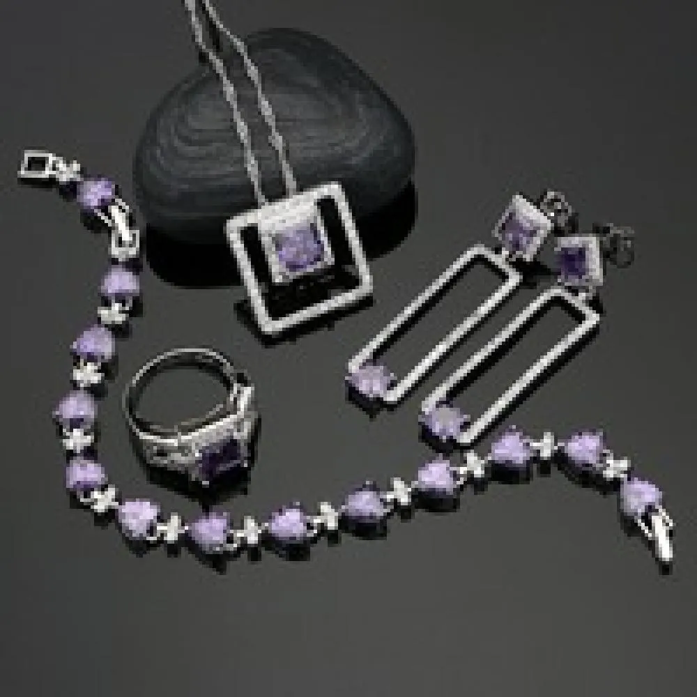 Hyperbole-Square-925-Silver-Jewelry-Purple-CZ-White-Crystal-Jewelry-Sets-For-Women-Wedding-4pcs-Necklace.jpg_200x200