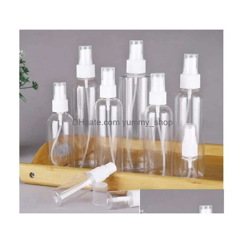 plastic spray bottles 1 oz 30ml empty fine mist sprayers travel perfume atomizer for cleaning solutionsspray bottles whiteaddclear