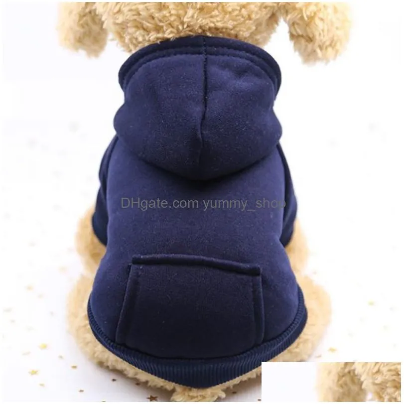 pet dogs clothes warm puppy apparel small dog costume coat outfits pocket sport styles sweater pets supplies xs xxl