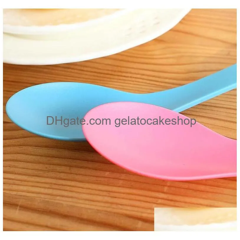plastic spoon fork outdoor spork kitchen tools for 6 colors