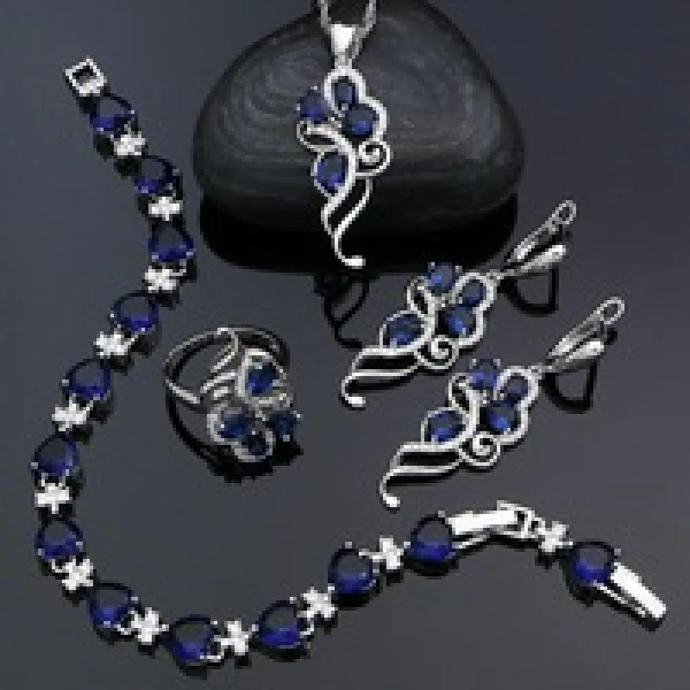 Silver-Jewelry-Sets-For-Women-Blue-Cubic-Zirconia-925-Silver-Earrings-Pendant-Ring-Bracelet-Necklace-Set.jpg_200x200