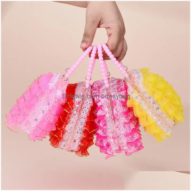 party favor new christmas gift childrens luminous bag cosmetic handbag princess fashion girl play house toy storage bags xmas
